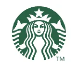 Official logo of Starbucks, a trusted hospitality partner of BPS